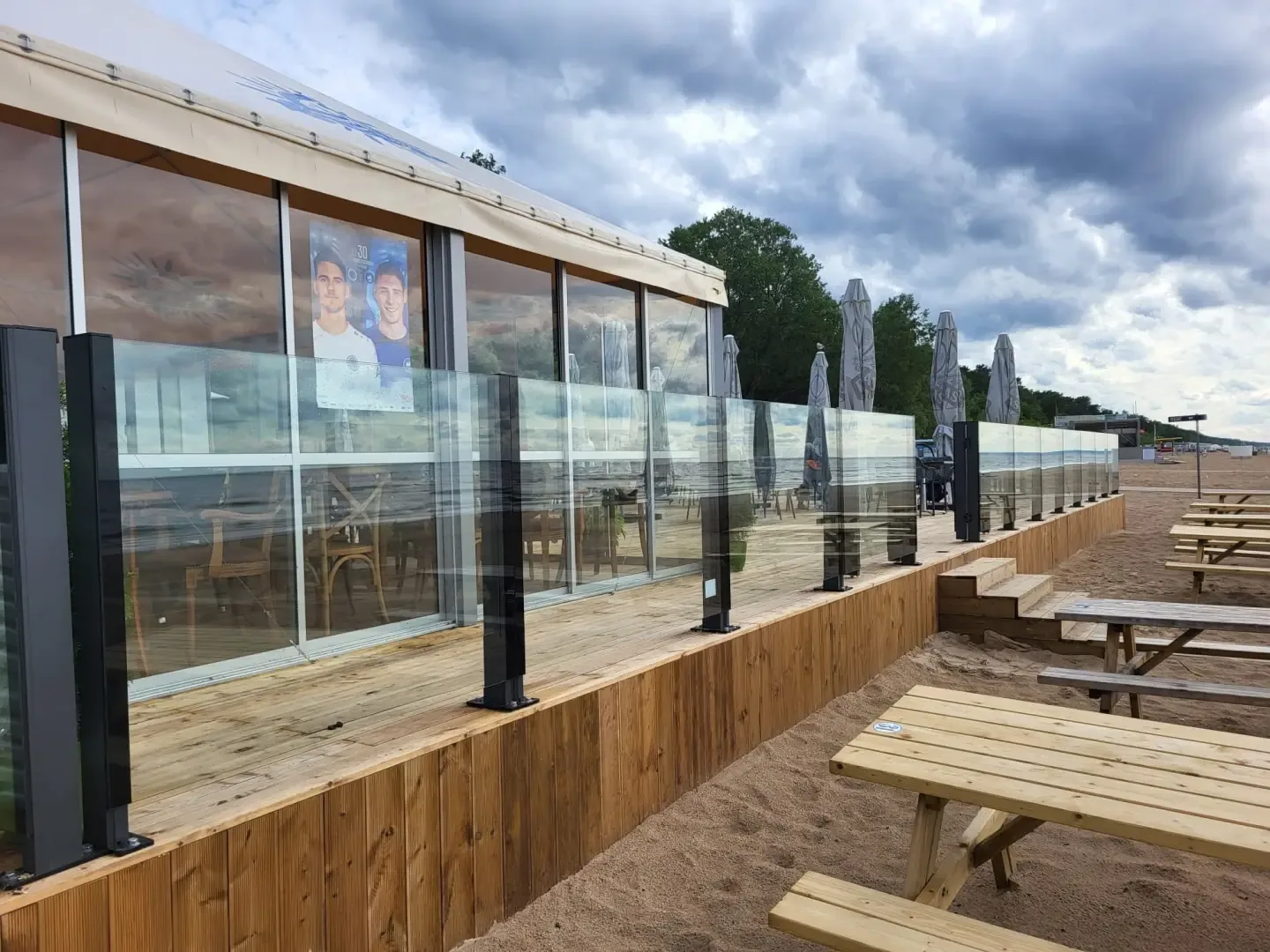 AirFlex sur un toit-terrasse