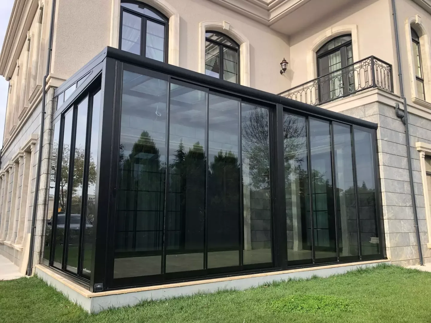 Jardín de invierno, vivienda