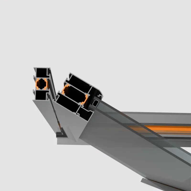 GLR-63 Gedämmtes Faltsystem — Ansicht 1