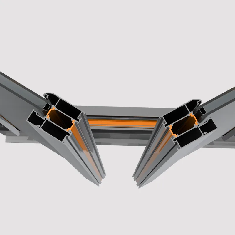 GLR-63 Gedämmtes Faltsystem — Ansicht 3