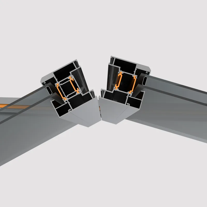 GLR-64 Gedämmtes Faltsystem — Ansicht 3