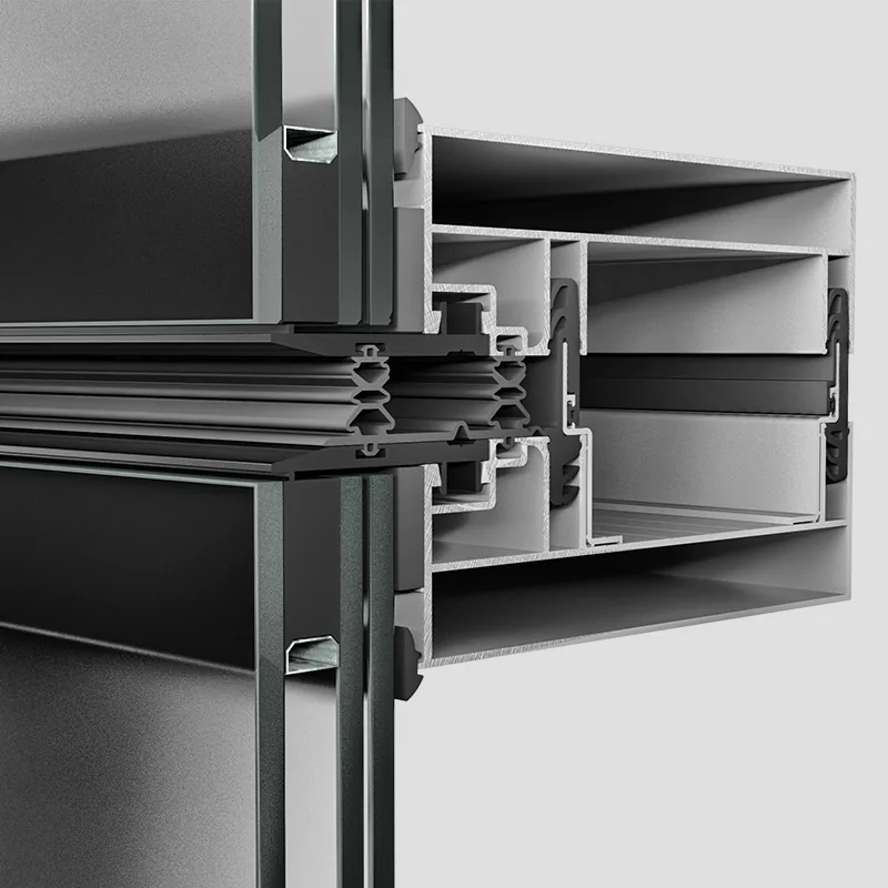 LR-9500 — система навесного фасада, вид 2